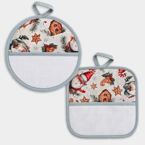 Set agarraderas cocina - Pan de jengibre
