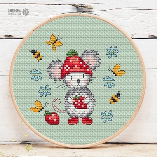 Strawberry Mouse Mini 3