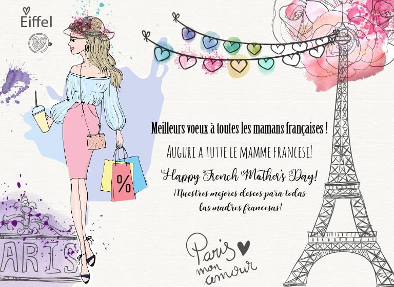 ¡Nuestros mejores deseos para todas las madres francesas!